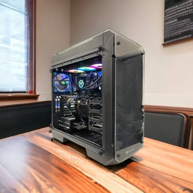 Asus Nvidia Geforce RTX3080, Thermaltake View 71 case gaming PC build by COMFIX I.T.