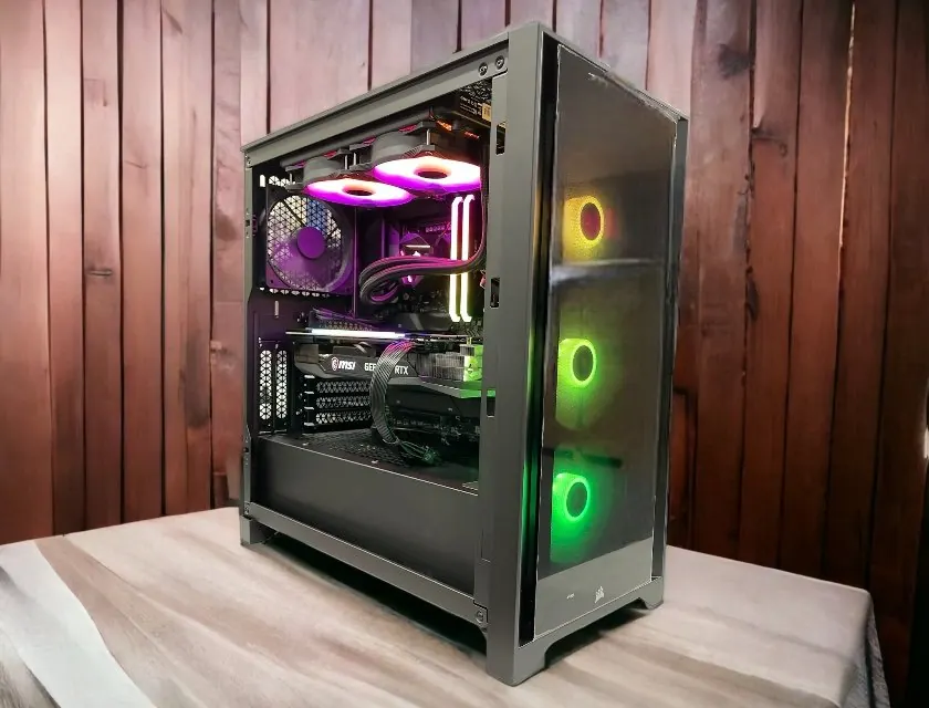 MSI Nvidia Geforce RTX3070 gaming PC build by COMFIX I.T.